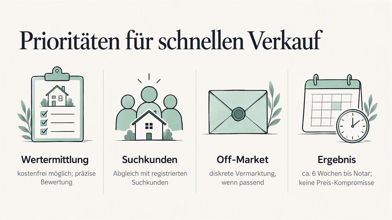 Meine Perspektive auf einen wirklich schnellen Verkauf — overview diagram