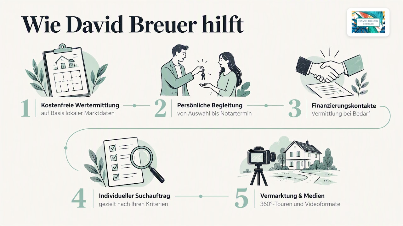 Kurzangebot: So kann David Breuer unterstützen — overview diagram
